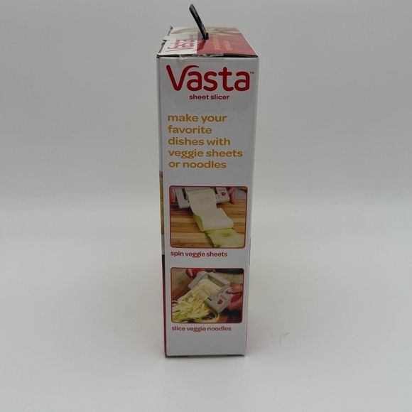 Vasta Sheet Slicer Fruit & Vegetable Slicer for Low Carb Keto Vegan Eating NWT - Picture 3 of 9
